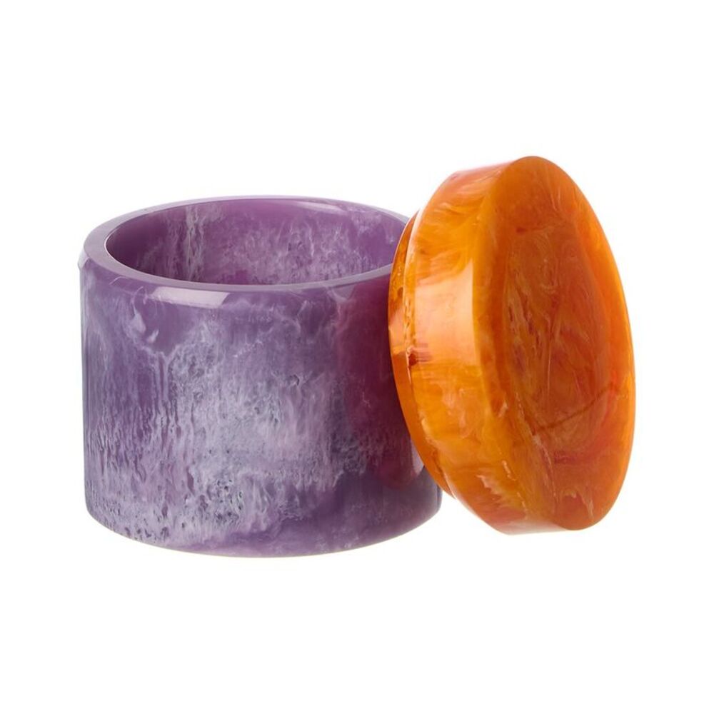 Jonathan Adler Large Como Box, Purple - Picture 2 of 2
